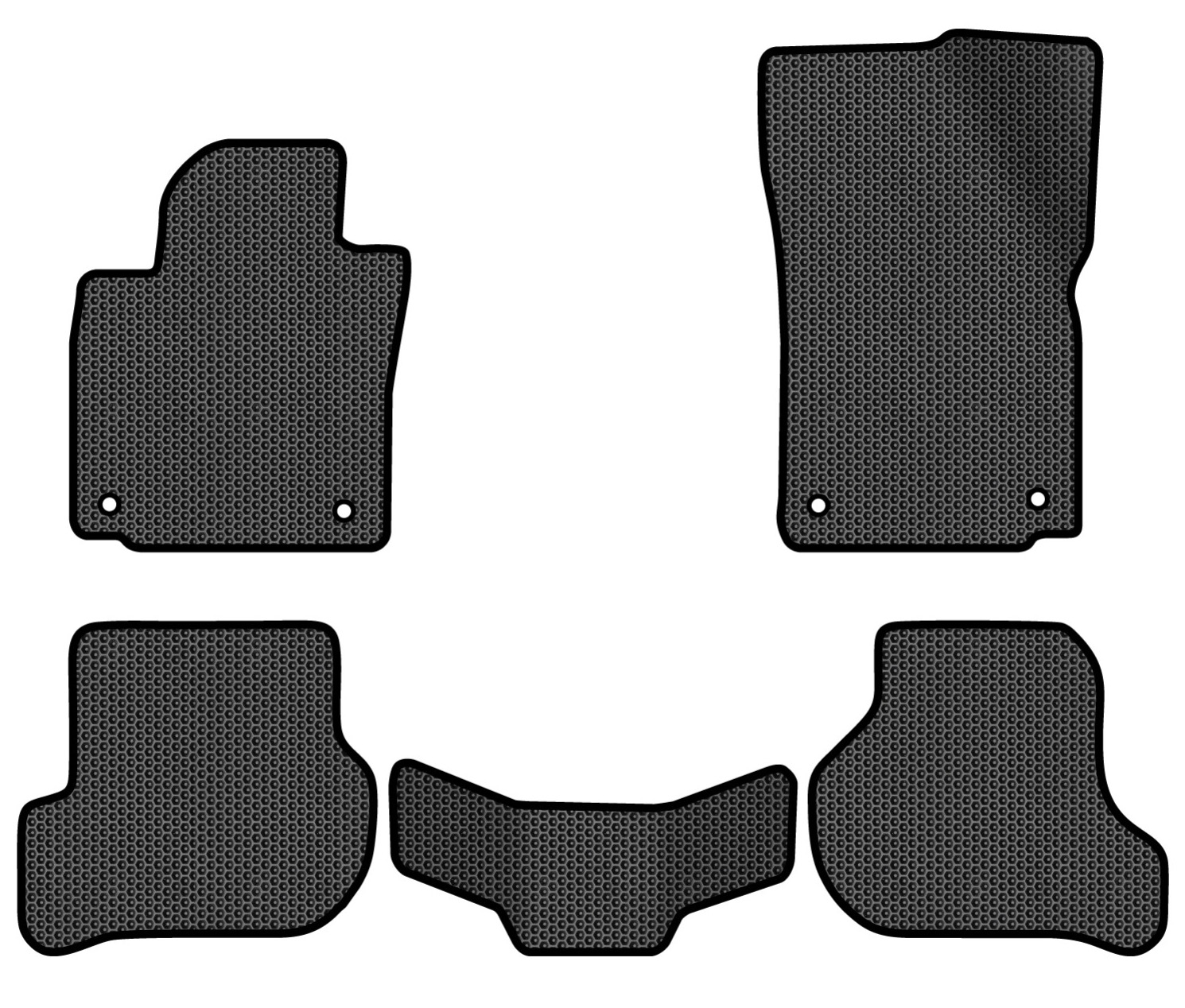 EVA килимки в салон авто EVAtech для Scirocco (Mk3) Volkswagen 2008-2017 3 покоління Htb EU (VW21654CP5AV4SBB) - Фото 1