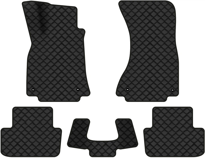 Коврики из экокожи в салон авто EVAtech ECO для A4 (B8) Audi 2008-2011 4 поколение Combi EU AU32958CD5TL4BBB - Фото 1