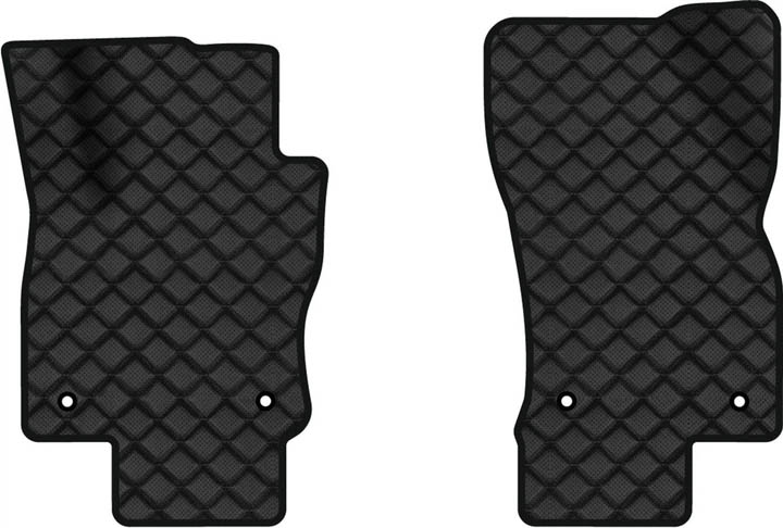 Коврики из экокожи в салон авто передние EVAtech ECO для Tiguan Allspace 5 seats Volkswagen 2016-2020 1 поколение SUV USA VW13965AA2AV4BBB - Фото 1