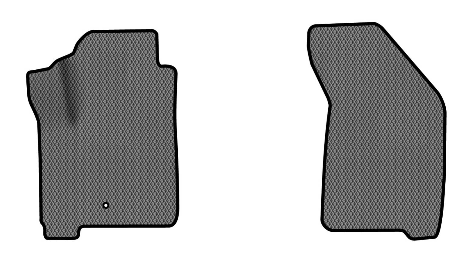 EVA килимки в салон авто передні EVAtech для Journey (1 clips) 5 seats Dodge 2007-2020 1 покоління SUV EU DE13389AE2LA1RGB - Фото 1