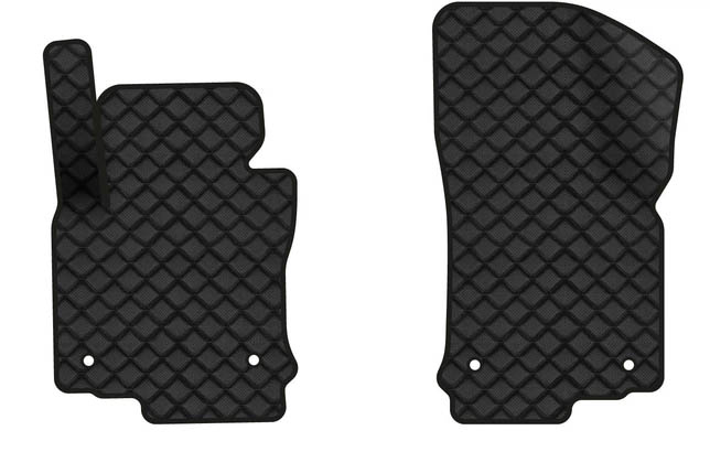 Килимки з екошкіри в салон авто передні EVAtech ECO для Golf (VI) MT Volkswagen 2009-2012 6 покоління Htb EU VW3261A2AV4BBB - Фото 1