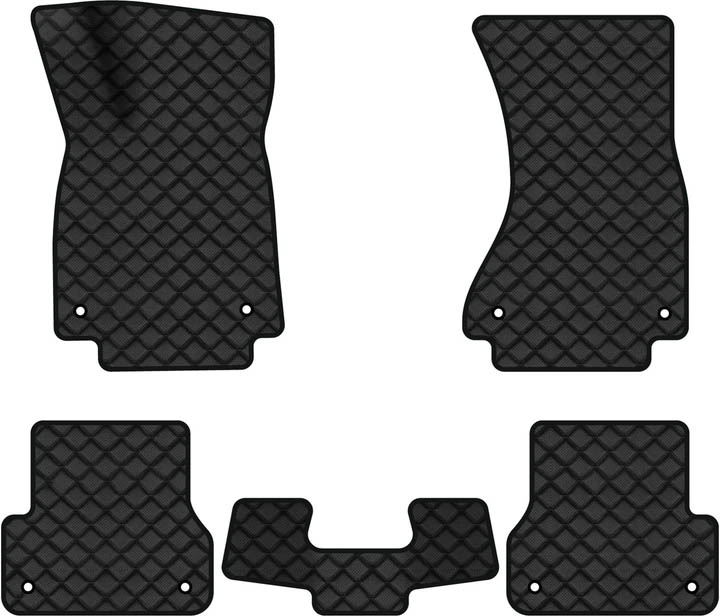 Коврики из экокожи в салон авто EVAtech ECO для A6 (C7) Audi 2011-2017 4 поколение Combi EU AU31087CD5AV8BBB - Фото 1