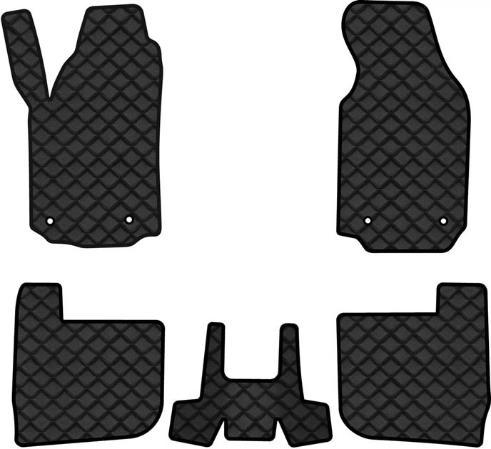 Коврики из экокожи в салон авто EVAtech ECO для A6 (C4) Audi 1994-1997 1 поколение Sedan EU AU1416CV5AV4BBB - Фото 1