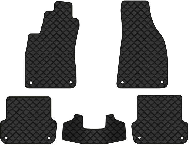 Коврики из экокожи в салон авто EVAtech ECO для A4 (B6) MT Audi 2000-2004 2 поколение Sedan EU AU1408CG5AV8BBB - Фото 1