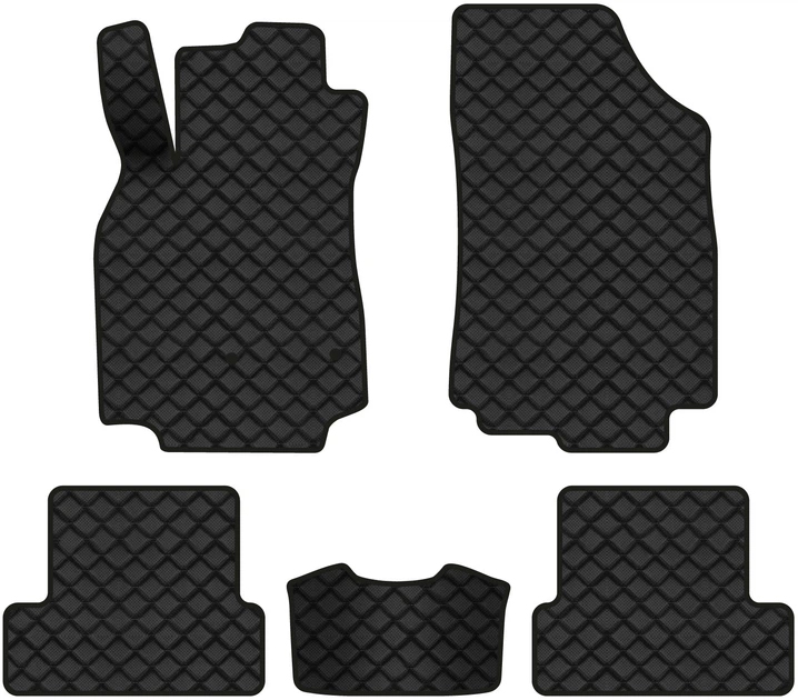 Килимки з екошкіри в салон авто EVAtech ECO Megane (III) 3-doors AT Renault 2008-2016 3 покоління Htb EU RT33124CVS5RN2BBB - Фото 1