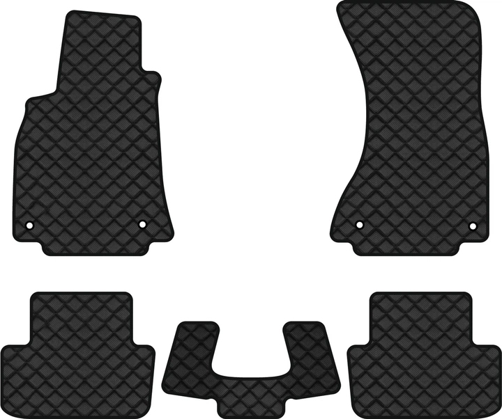 Килимки з екошкіри в салон авто EVAtech ECO для A4 (B8) Restyling Audi 2011-2015 4 покоління Sedan USA AU33567CB5AV4BBB - Фото 1