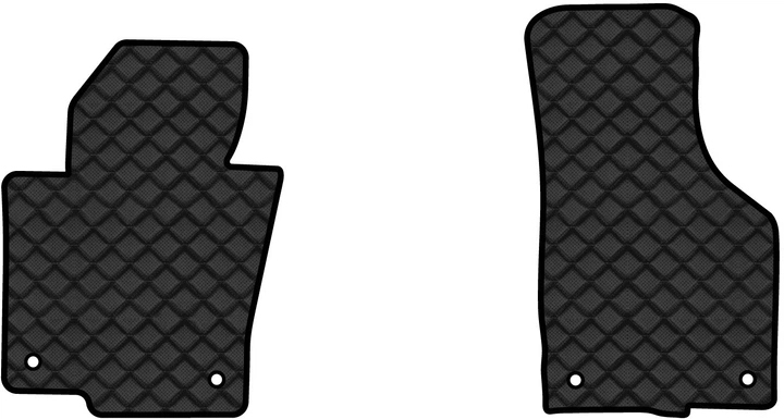 Коврики из экокожи в салон авто передние EVAtech ECO для Passat (B6) (with armrest) Volkswagen 2005-2010 6 поколение Sedan EU VW3264AS2AV4BBB - Фото 1