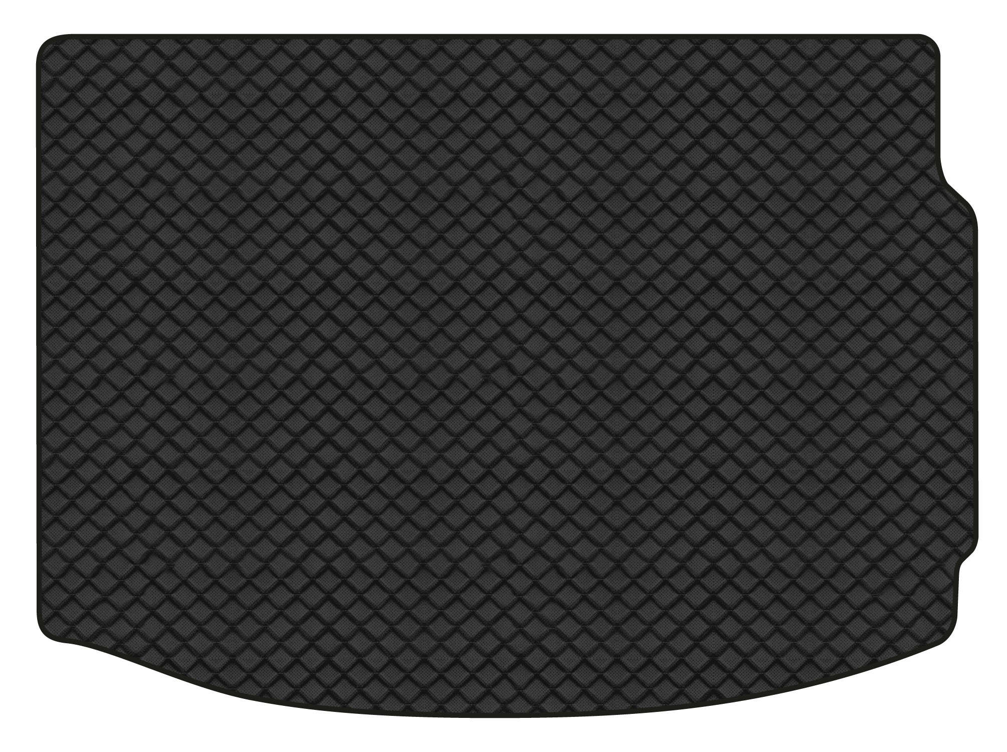 Килимок з екошкіри в багажник авто EVAtech ECO для Megane (III) 5-doors AT Renault 2008-2016 3 покоління Htb EU RT33180B1BBB - Фото 1