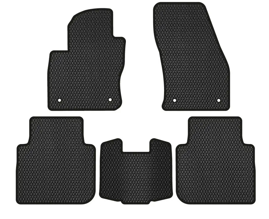 EVA килимки в салон авто EVAtech для Tiguan Allspace 5 seats Volkswagen 2016-2020 1 покоління SUV EU (VW13966CS5AV4RBB) - Фото 1