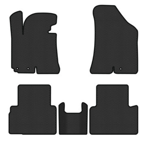 EVA коврики в салон авто EVAtech для Sportage (SL) Kia 2010-2015 3 поколение SUV EU (KI13249CV5KD3RBB) - Фото 1