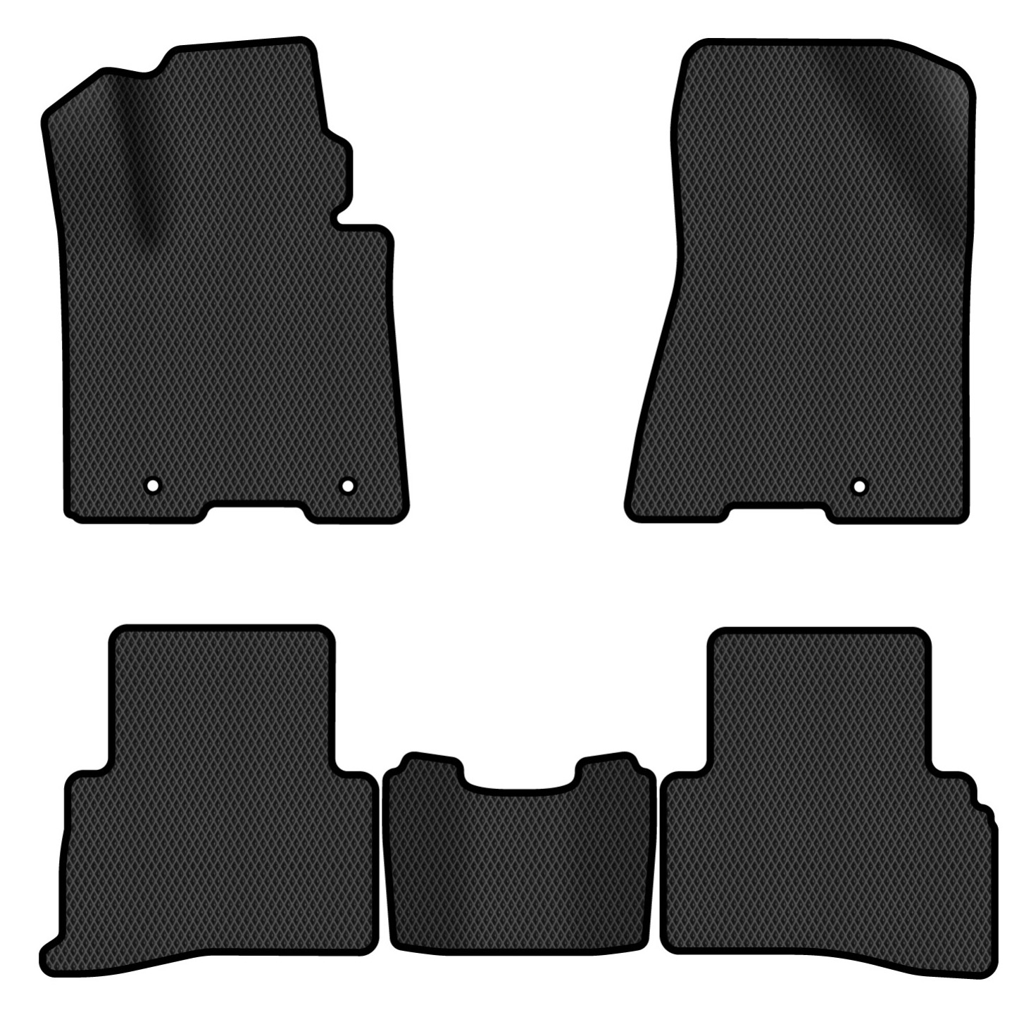 EVA килимки в салон авто EVAtech для Sportage (QL) Kia 2016-2021 4 покоління SUV EU (KI3356CD5KH3RBB) - Фото 1