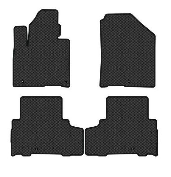 EVA коврики в салон авто EVAtech для Sorento (UM) 5 seats Kia 2014-2020 3 поколение SUV USA KI13350PVC4LA5RBB - Фото 1