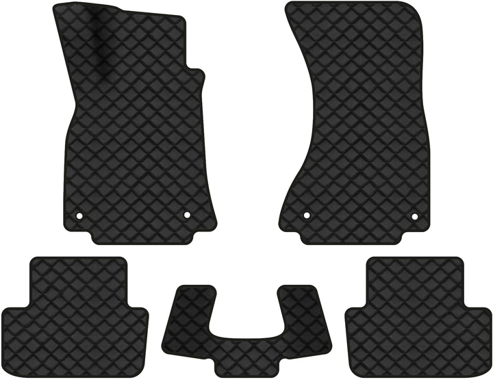 Коврики из экокожи в салон авто EVAtech ECO для A4 (B8) Audi 2008-2011 4 поколение Combi EU AU3392CD5AV4BBB - Фото 1