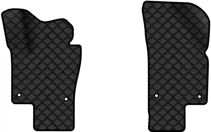 Килимки з екошкіри в салон авто передні EVAtech для Passat (B7) Volkswagen 2010-2014 7 покоління Combi EU VW3695AC2AV4BBB - Фото 1