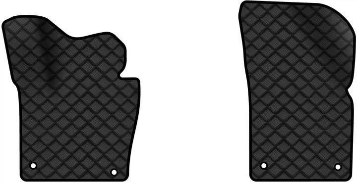 Килимки з екошкіри в салон авто передні EVAtech для Passat (B7) Volkswagen 2010-2014 7 покоління Combi EU VW3695AN2AV4BBB - Фото 1