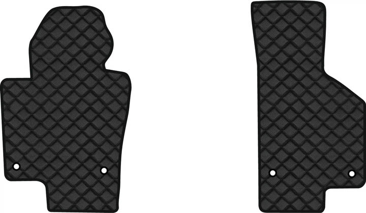 Коврики из экокожи в салон авто передние EVAtech ECO для CC Restyling Volkswagen 2012 1 поколение Sedan USA VW11377AL2AV4BBB - Фото 1