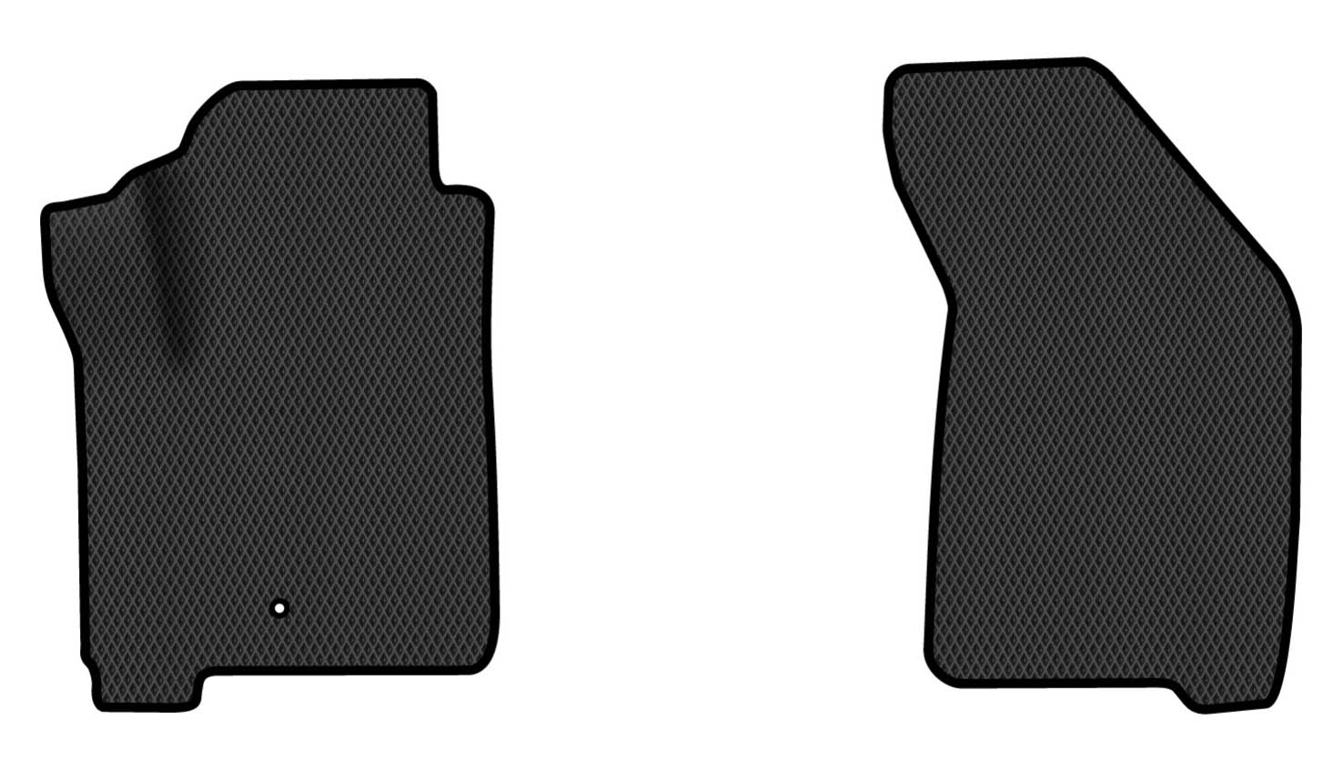 EVA килимки в салон авто передні EVAtech для Journey (1 clips) 5 seats Dodge 2007-2020 1 покоління SUV EU DE13389AE2LA1RBB - Фото 1