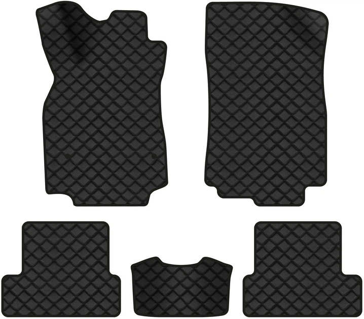 Килимки з екошкіри в салон авто EVAtech ECO для Megane (III) 5-doors AT Renault 2008-2016 3 покоління Htb EU RT33180CDS5RN2BBB - Фото 1