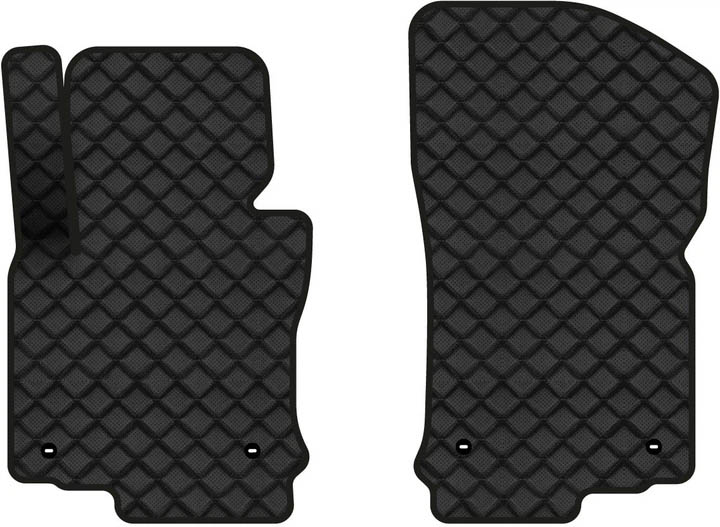 Килимки з екошкіри в салон авто передні EVAtech ECO для Golf (V) AT Volkswagen 2003-2009 5 покоління Combi EU VW32431A2TL4BBB - Фото 1