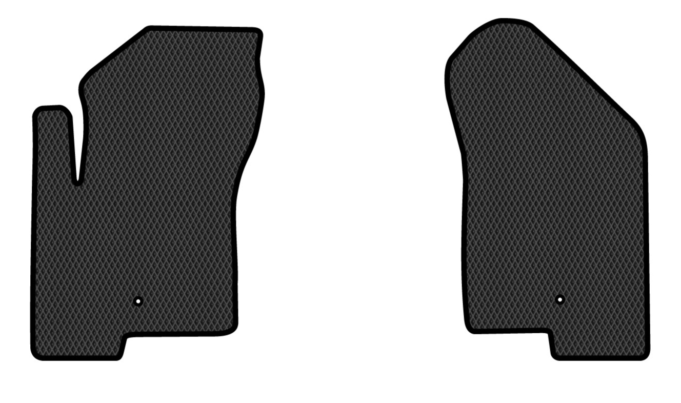 EVA коврики в салон авто передние EVAtech для Compass Restyling Jeep 2011-2016 1 поколение SUV USA JP1781AV2RBB - Фото 1