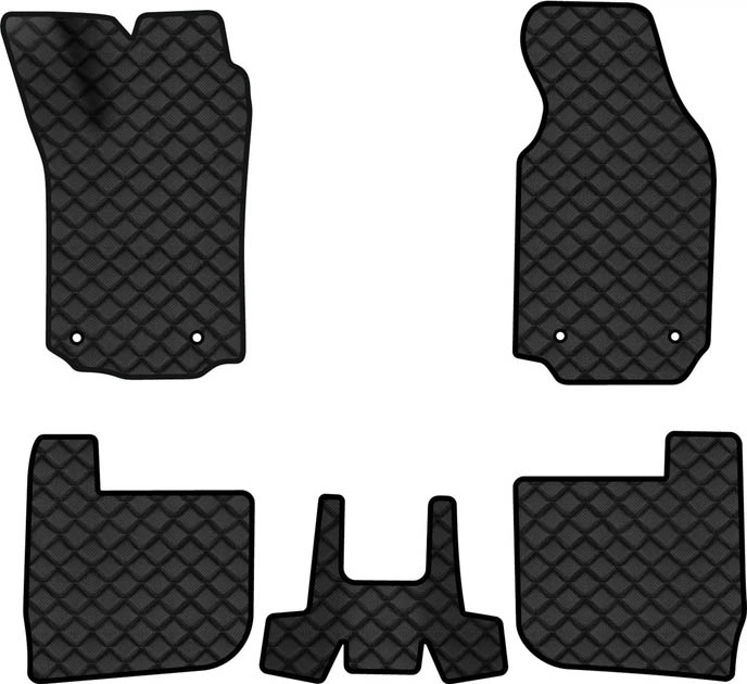 Коврики из экокожи в салон авто EVAtech ECO для A6 (C4) Audi 1994-1997 1 поколение Sedan EU AU1416CE5AV4BBB - Фото 1