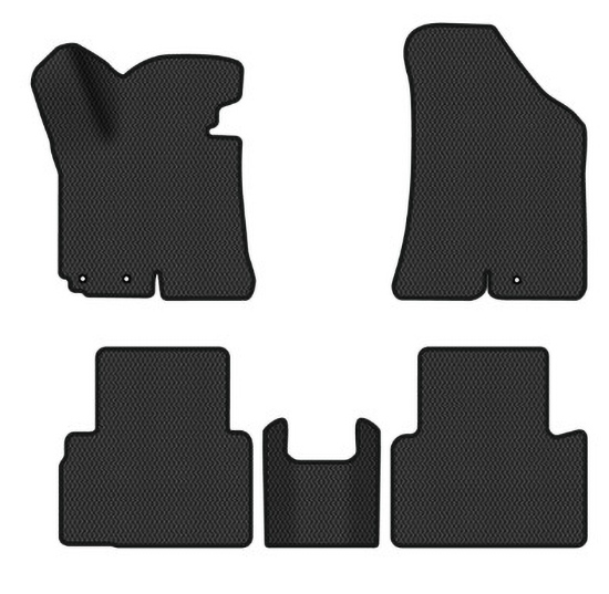 EVA коврики в салон авто EVAtech для Sportage (SL) Kia 2010-2015 3 поколение SUV EU (KI13249CE5KD3RBB) - Фото 1