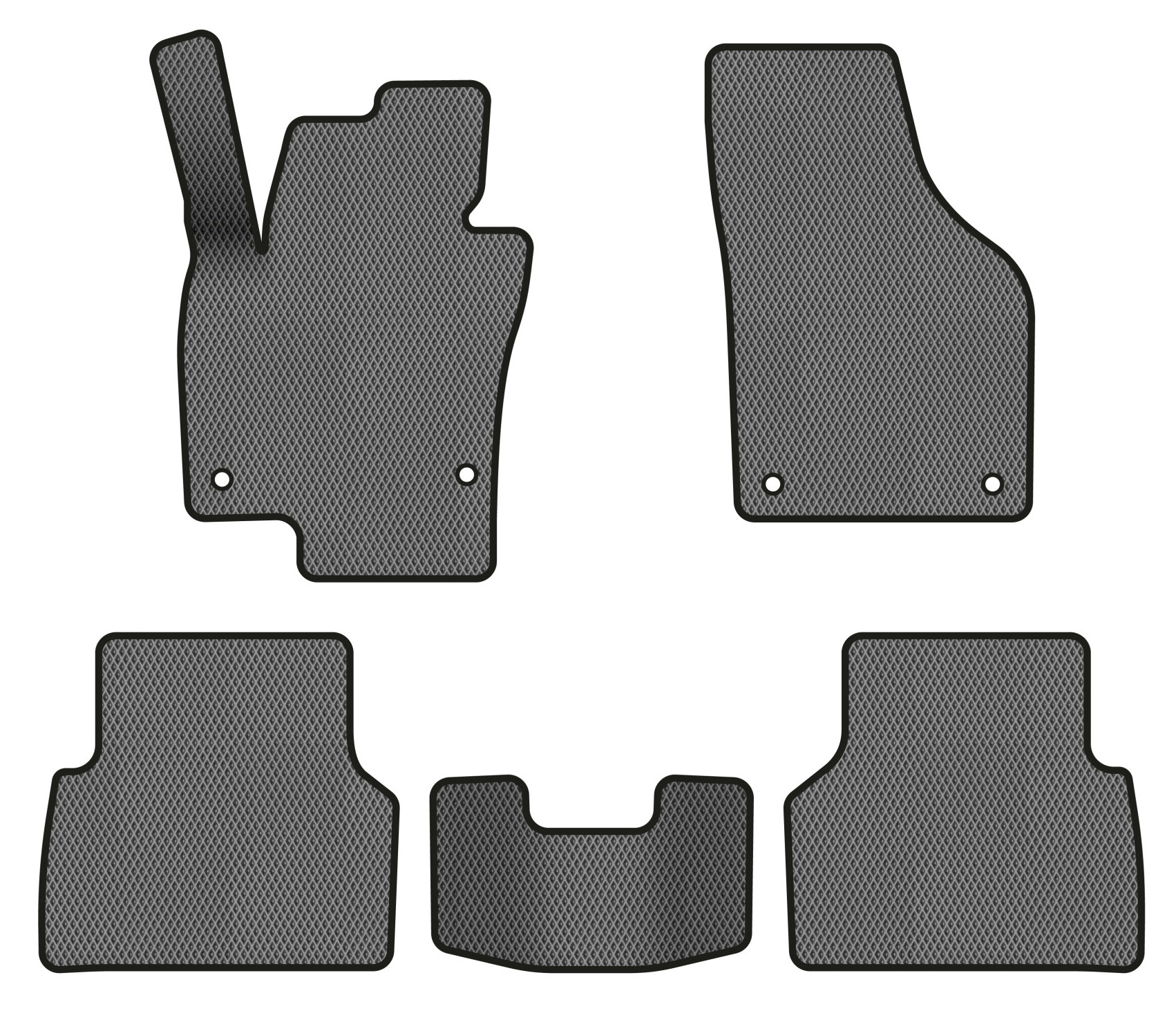 Купити EVA килимки в салон авто EVAtech для Tiguan (NF) MT Volkswagen 2007-2018 1 покоління SUV EU (VW32987CY5AV4RGB) - Фото 1 EVA килимки в салон авто EVAtech для Tiguan (NF) MT Volkswagen 2007-2018 1 покоління SUV EU (VW32987CY5AV4RGB) - Фото 1