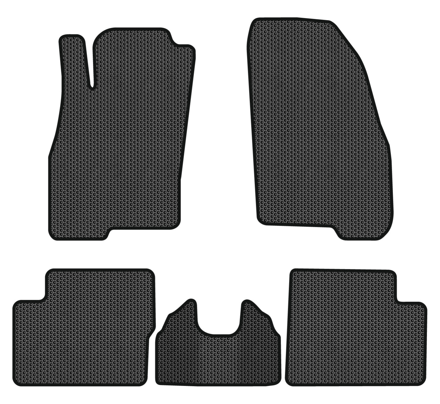 EVA килимки в салон авто EVAtech для Grande Punto (199) 3-doors Fiat 2005-2018 3 покоління Htb EU FT51404CV5SBB - Фото 1