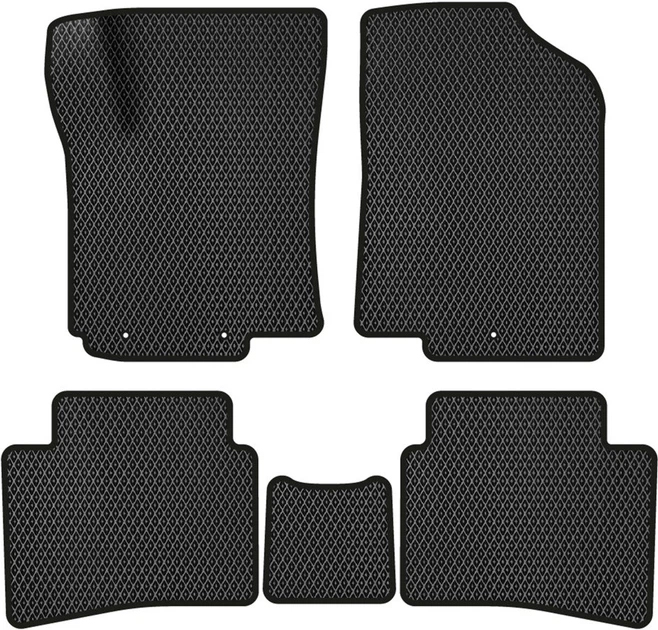 EVA коврики в салон авто EVAtech для Solaris (RBr) Hyundai 2010-2017 1 поколение Sedan EU HY33197CE5LA3RBB - Фото 1