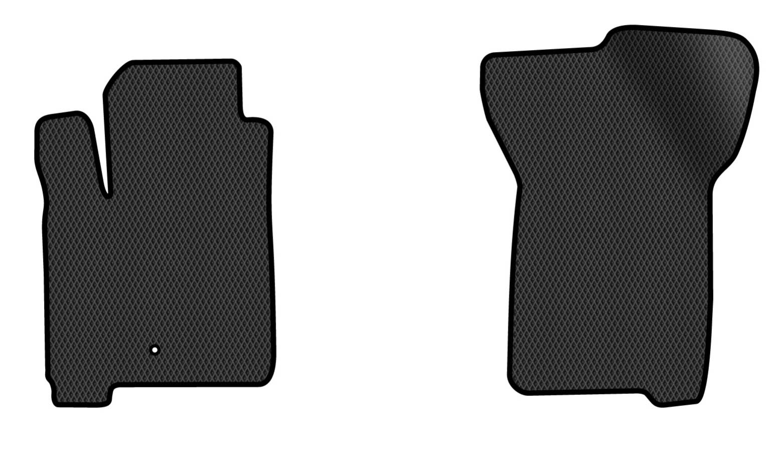 EVA килимки в салон авто передні EVAtech для Journey (1 clips) 5 seats Dodge 2007-2020 1 покоління SUV EU DE13389A2LA1RBB - Фото 1