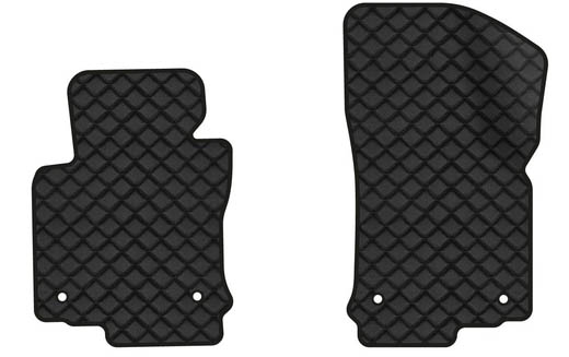 Килимки з екошкіри в салон авто передні EVAtech ECO для Golf (VI) MT Volkswagen 2009-2012 6 покоління Htb EU VW3261AB2AV4BBB - Фото 1