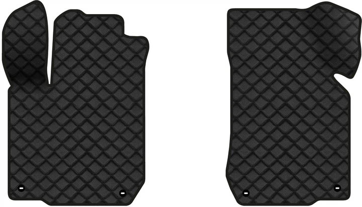 Килимки з екошкіри в салон авто передні EVAtech ECO для Golf (IV) Volkswagen 1997-2006 4 покоління Combi EU VW21982A2TL4BBB - Фото 1