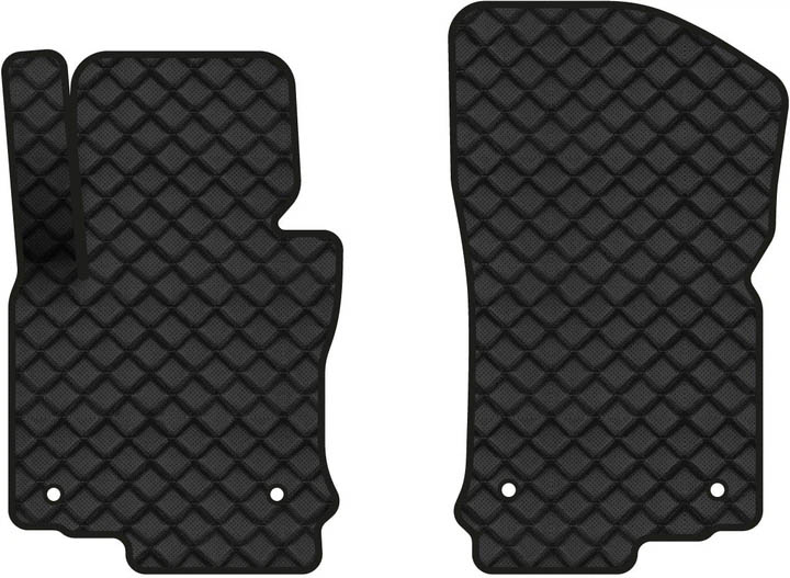 Килимки з екошкіри в салон авто передні EVAtech ECO для Golf (V) AT 5-doors Volkswagen 2003-2009 5 покоління Htb EU VW3257A2AV4BBB - Фото 1