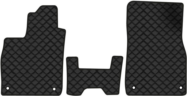 Килимки з екошкіри в салон авто передні EVAtech ECO для ID.4 X Volkswagen 2020 1 покоління SUV EU VW12046AB3AV4BBB - Фото 1