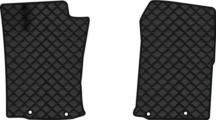 Килимки з екошкіри в салон авто передні EVAtech ECO для FJ Cruiser Toyota 2006-2018 1 покоління SUV USA TY41675AD2TL4BBB - Фото 1