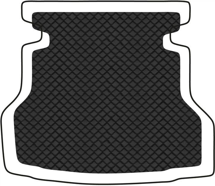 Килимок з екошкіри в багажник авто EVAtech ECO для Avensis (Liftback/Htb) Toyota 2003-2008 2 покоління Htb EU TY3237B1BBB - Фото 1