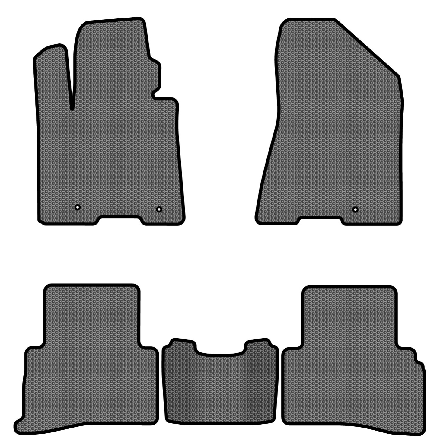 EVA килимки в салон авто EVAtech для Sportage (QL) Kia 2016-2021 4 покоління SUV EU (KI1358CV5LA3SGB) - Фото 1