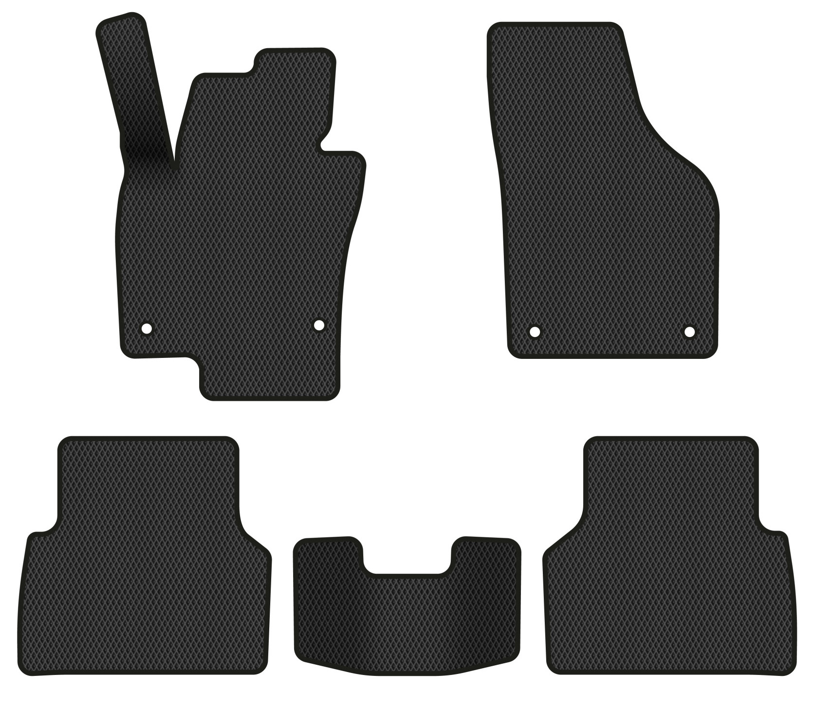 Купити EVA килимки в салон авто EVAtech для Tiguan (NF) MT Volkswagen 2007-2018 1 покоління SUV EU (VW32987CY5AV4RBB) - Фото 1 EVA килимки в салон авто EVAtech для Tiguan (NF) MT Volkswagen 2007-2018 1 покоління SUV EU (VW32987CY5AV4RBB) - Фото 1