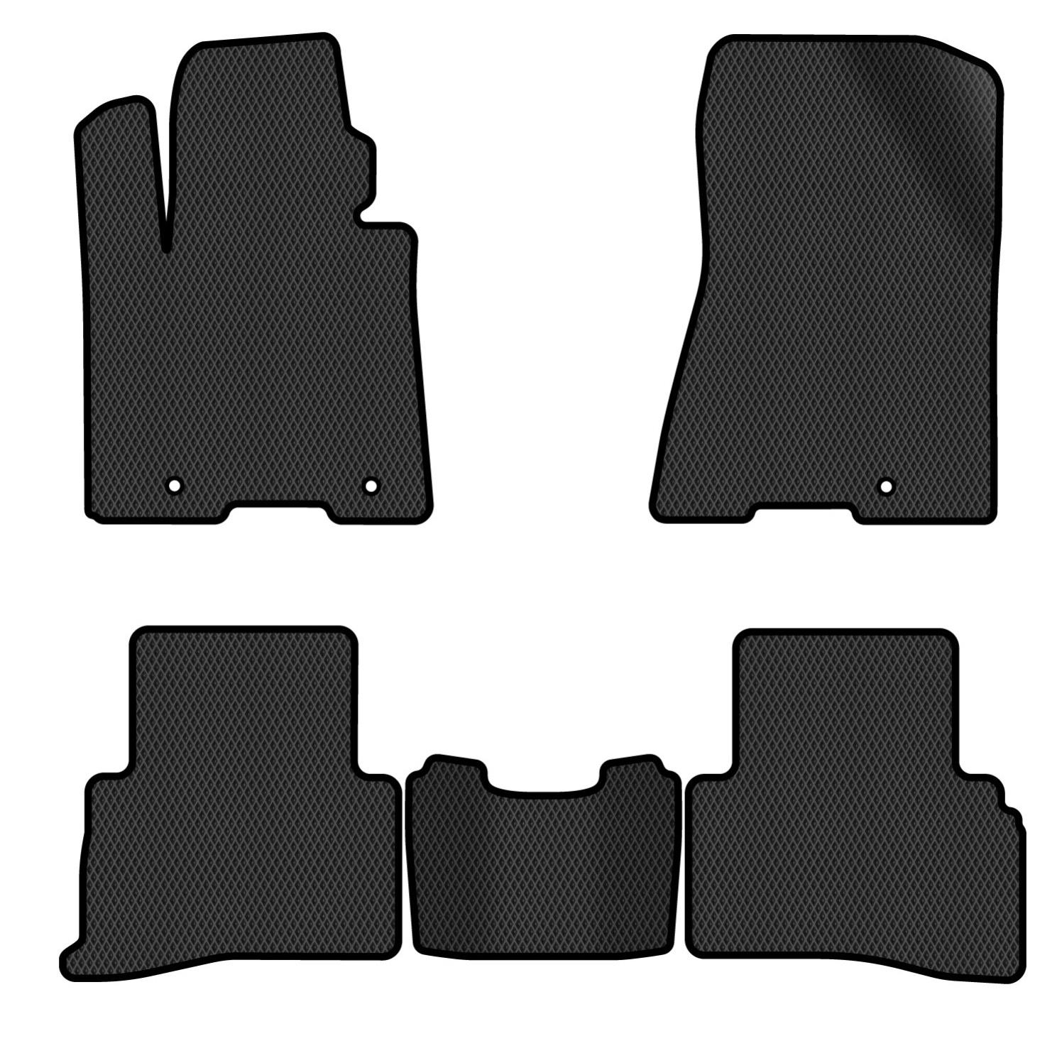 EVA килимки в салон авто EVAtech для Sportage (QL) Kia 2016-2021 4 покоління SUV EU (KI3356C5KH3RBB) - Фото 1