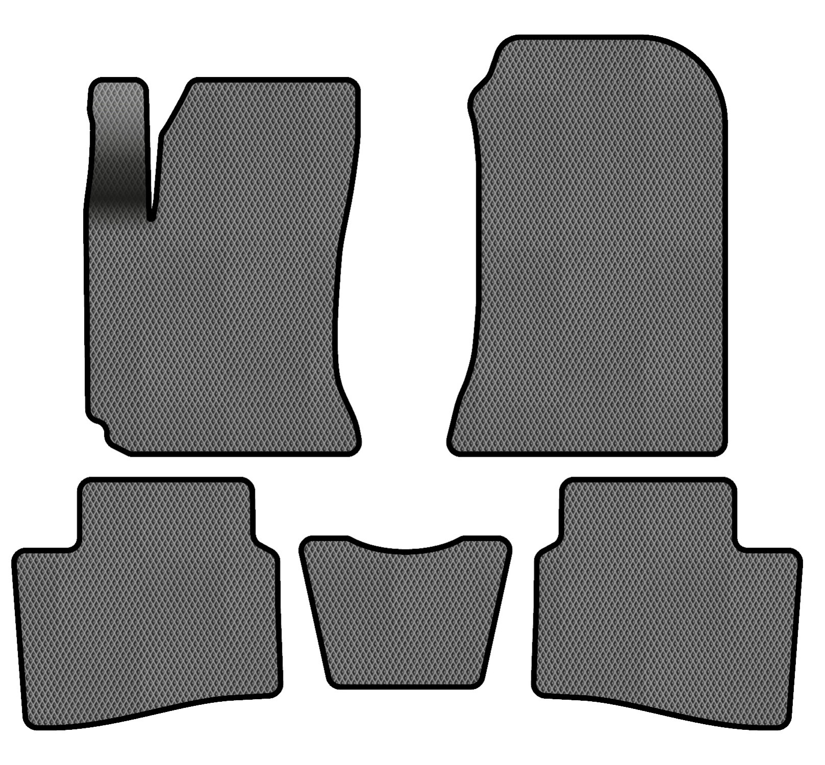 EVA килимки в салон авто EVAtech для Cerato (TD) Kia 2008-2012 2 покоління Htb EU (KI3113C5RGB) - Фото 1