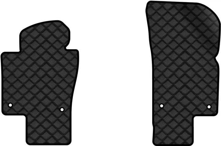 Килимки з екошкіри в салон авто передні EVAtech для Passat (B7) Volkswagen 2010-2014 7 покоління Combi EU VW3695AH2AV4BBB - Фото 1