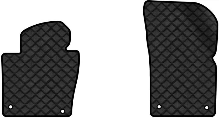 Килимки з екошкіри в салон авто передні EVAtech для Passat (B7) Volkswagen 2010-2014 7 покоління Combi EU VW3695AO2AV4BBB - Фото 1