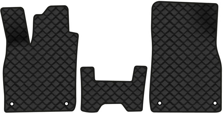 Коврики из экокожи в салон авто передние EVAtech ECO для ID.4 X Volkswagen 2020 1 поколение SUV EU VW12046A3AV4BBB - Фото 1