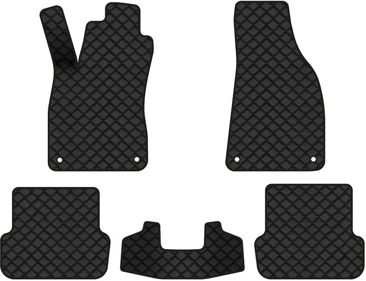 Коврики из экокожи в салон авто EVAtech ECO для A4 (B6) MT (4 clips) Audi 2000-2004 2 поколение Combi EU AU12401CV5AV4BBB - Фото 1