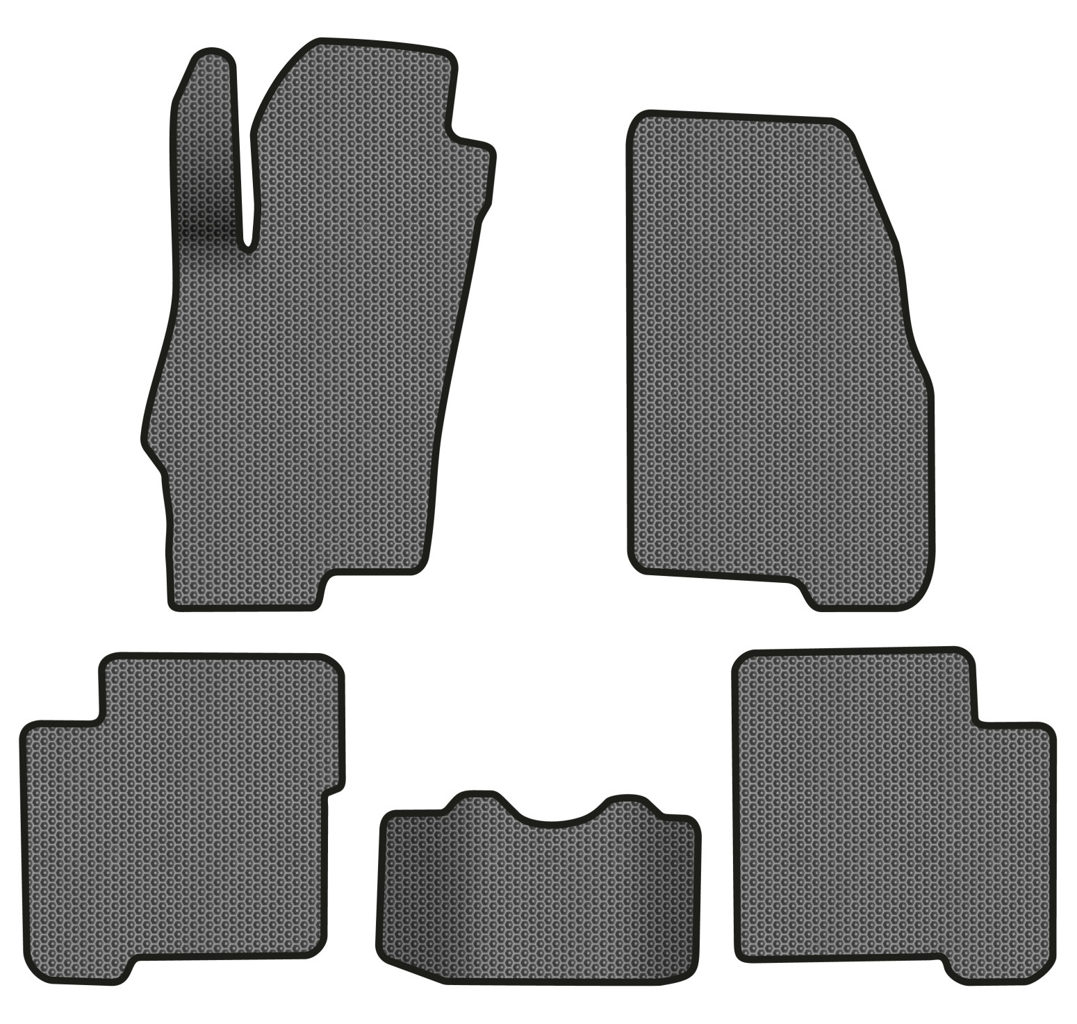 EVA килимки в салон авто EVAtech для Linea Fiat 2007-2018 1 покоління Sedan EU FT11641C5SGB - Фото 1