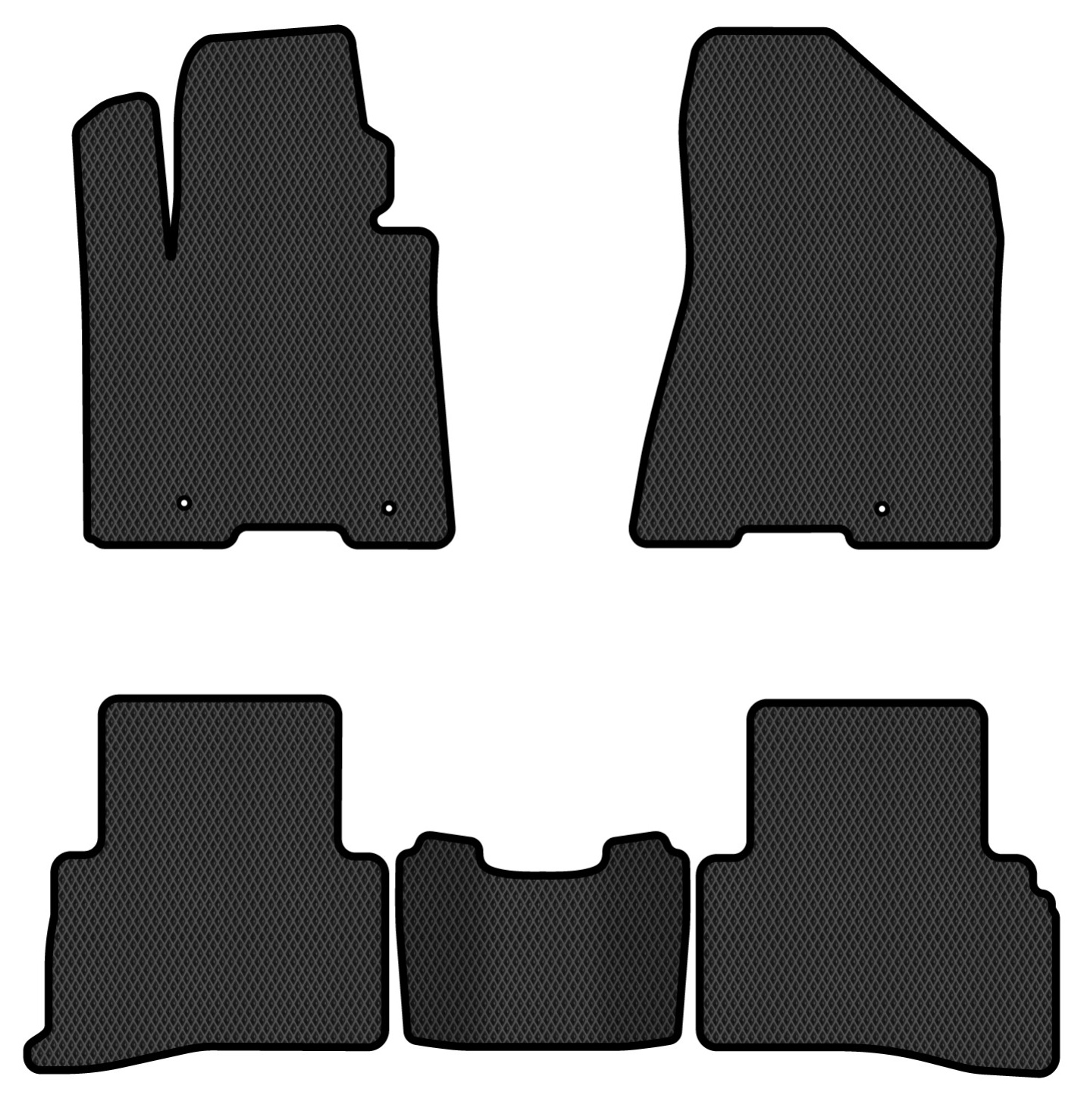 EVA килимки в салон авто EVAtech для Sportage (QL) Kia 2016-2021 4 покоління SUV EU (KI1358CV5LA3RBB) - Фото 1