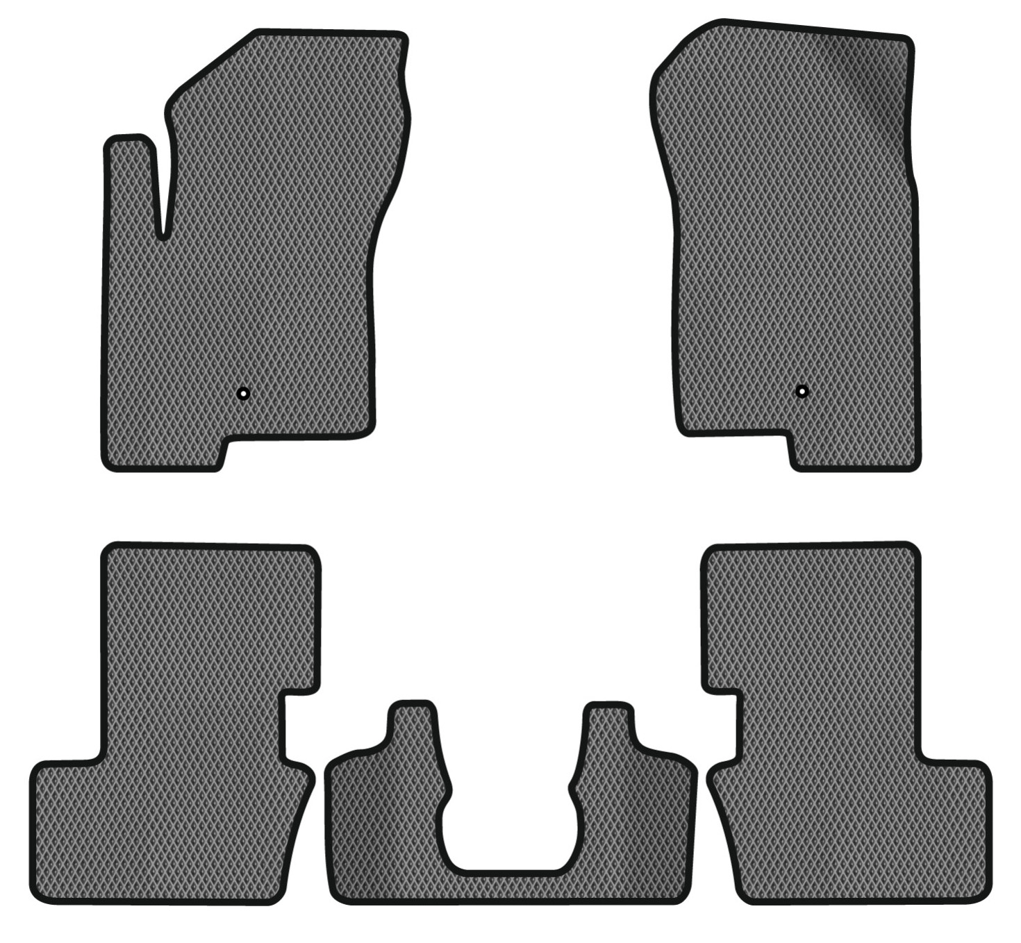 EVA коврики в салон авто EVAtech для Patriot (MK74) Jeep 2006-2011 1 поколение SUV USA JP1760C5LA2RGB - Фото 1