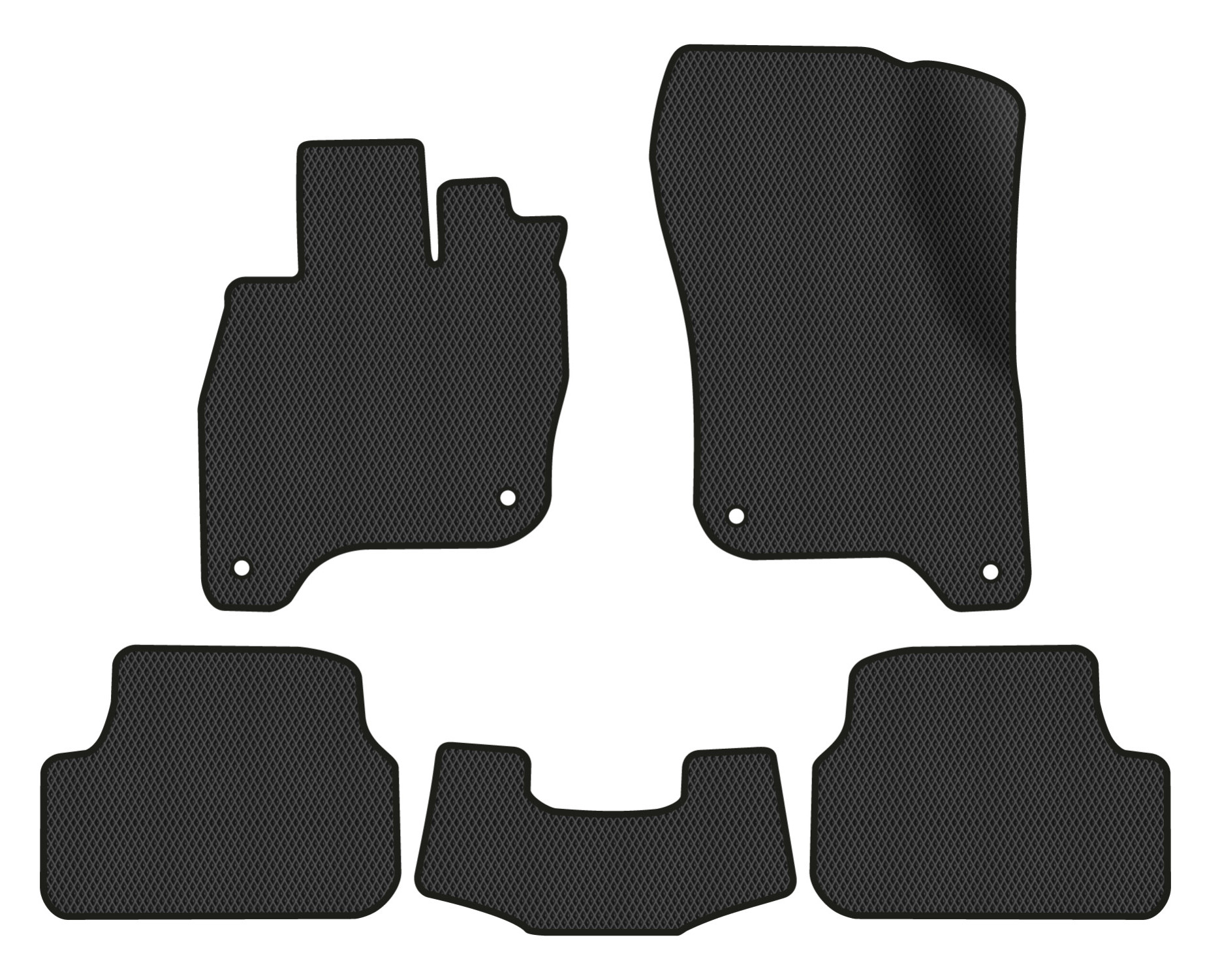 EVA килимки в салон авто EVAtech для e-Golf Volkswagen 2014-2017 1 покоління Htb EU VW1878CB5AV4RBB - Фото 1