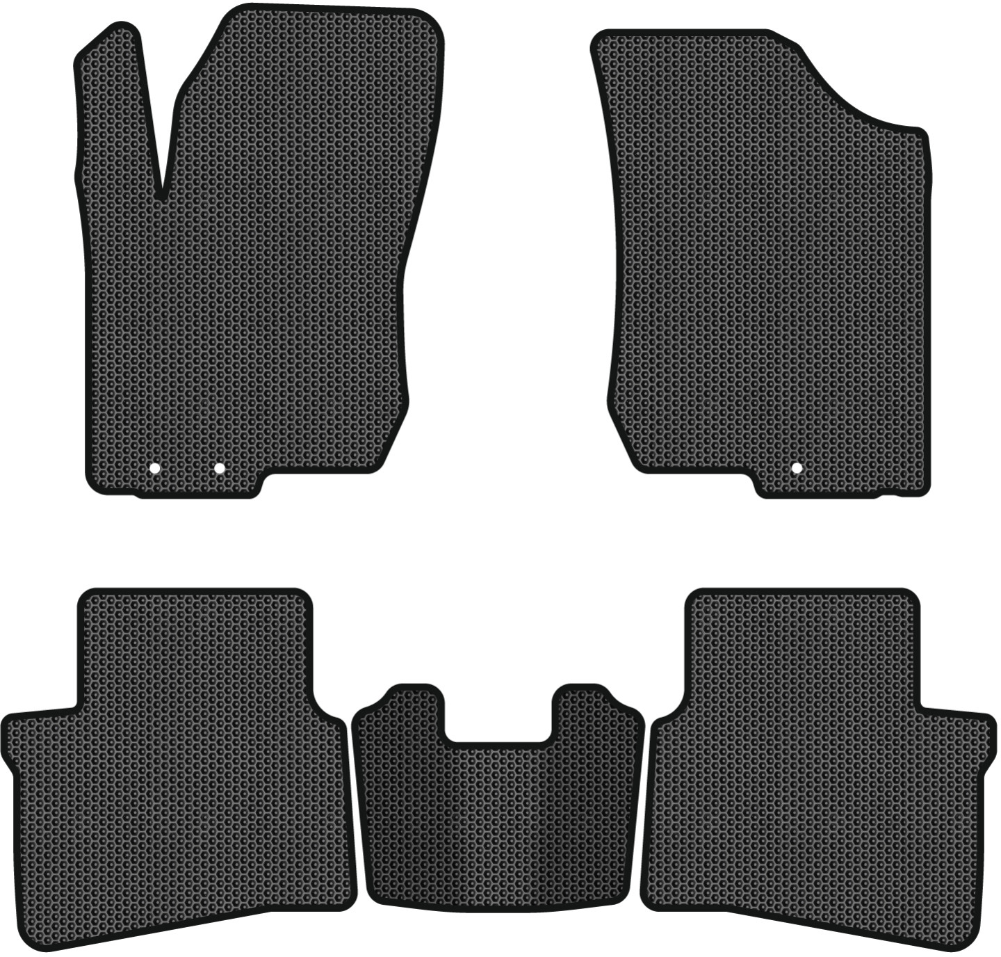 EVA килимки в салон авто EVAtech для i30 (FD) Restyling Hyundai 2010-2012 1 покоління Htb EU HY32820CV5LA3SBB - Фото 1