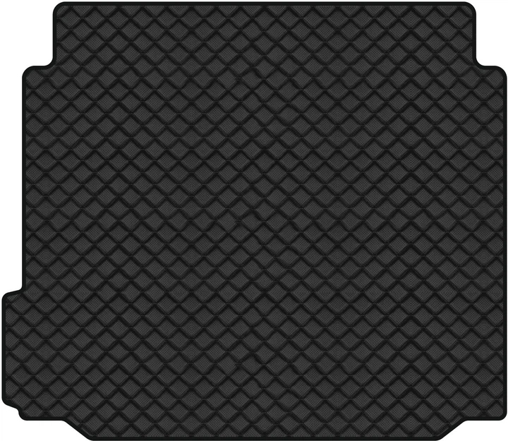 Коврик из экокожи в багажник авто EVAtech ECO для X5 (E70) (open threshold) BMW 2006-2013 2 поколение SUV EU BM325B1BBB - Фото 1